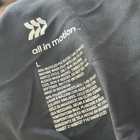 All In Motion • Black Sleeveless Romper - Picture 6 of 6